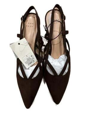 A New Day Veera Slingback Pointed Toe Heels
